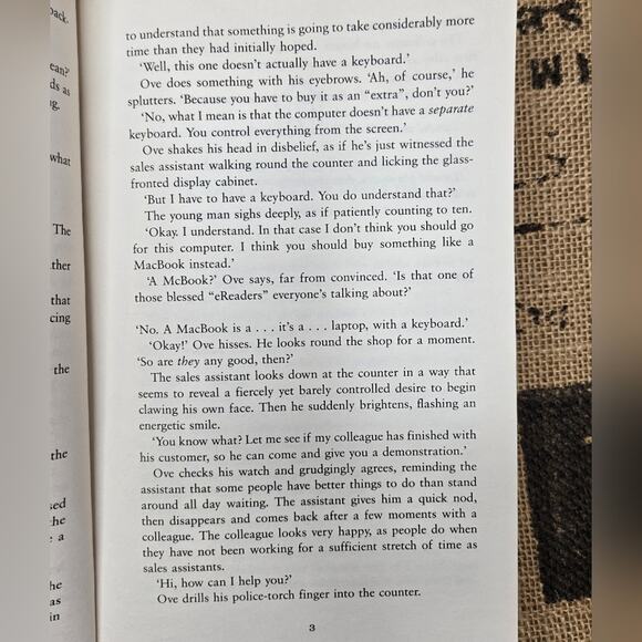 A Man Called Ove by Fredrik Backman Paperback Book Fiction Novel Swedish - Picture 6 of 7